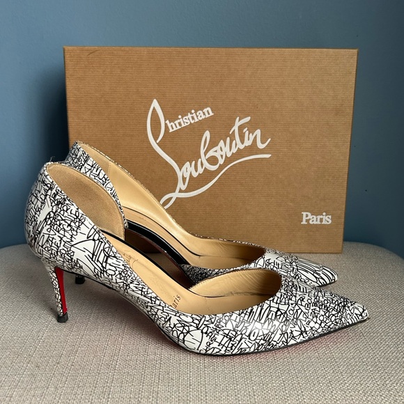 Christian Louboutin Shoes - Christian Louboutin Graffiti Iriza 70 D'Orsay Pumps